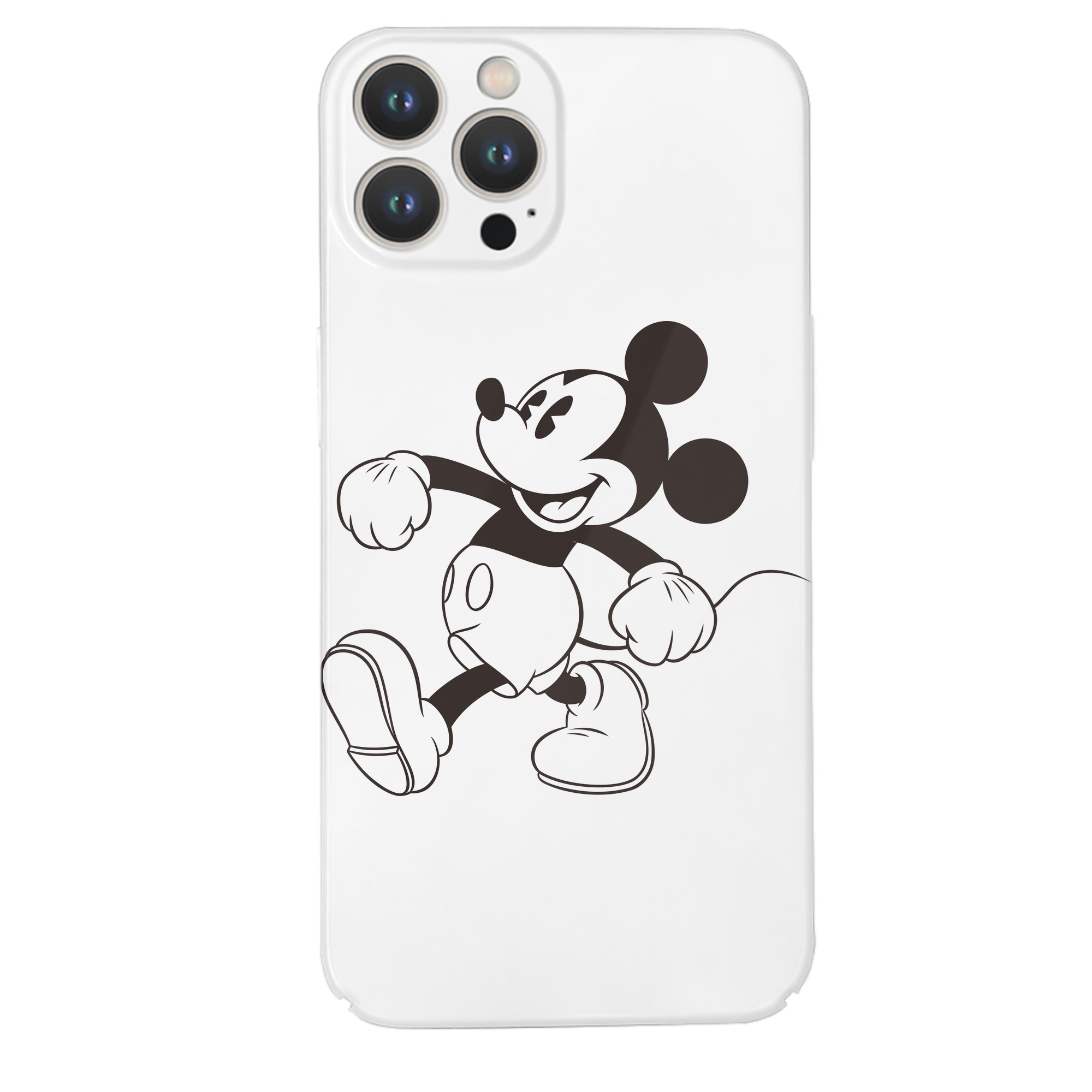 （画像用） ミッキーマウス Mickey Mouse 【iPhone 14シリーズ対応】ハードケース
